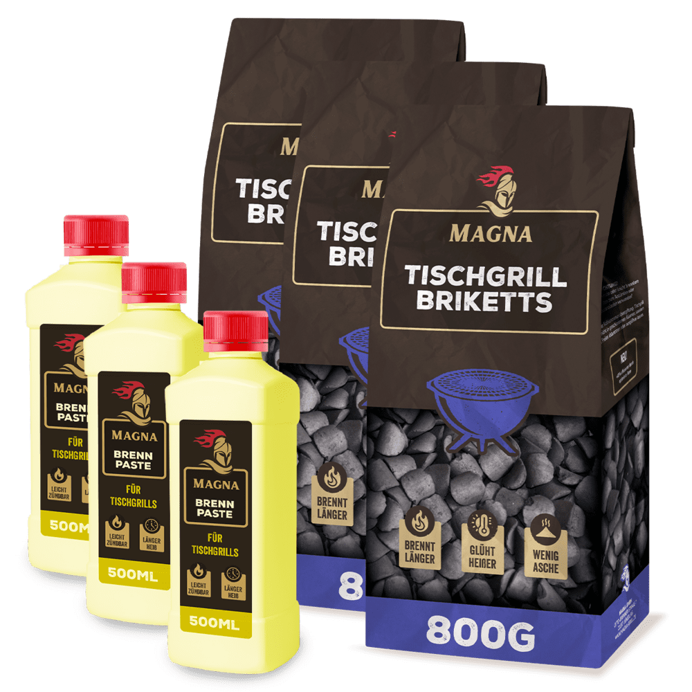 MAGNA GRILL Angebote Grillkohle / Anzünder / Räucherchips
