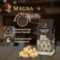 MAGNA Premium Anzünder aus Holzwolle - Grillanzünder, Kaminanzünder, Ofenanzünder, Anzündwolle online kaufen / bestellen