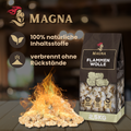 MAGNA Premium Anzünder aus Holzwolle - Grillanzünder, Kaminanzünder, Ofenanzünder, Anzündwolle online kaufen / bestellen