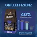 MAGNA Premium Naturkohle - Tischgrillbriketts - Grillkohle / Grillbriketts für den Tischgrill - Holzkohle online kaufen / bestellen