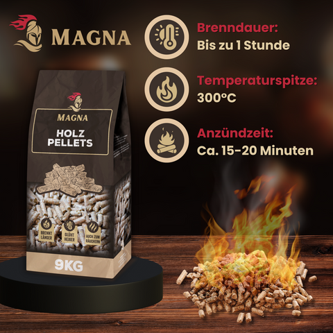 MAGNA Premium BBQ Pellets aus Holz - Grillpellets, Holzpellets online kaufen / bestellen